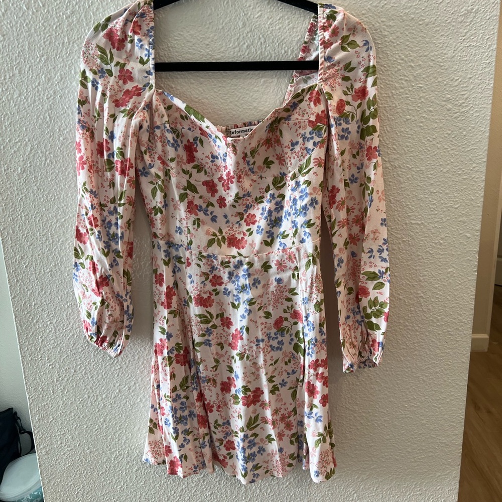 Reformation mini worn 1x